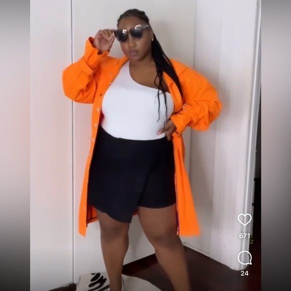 ELOQUII 14/16 Priscilla Ono x ELOQUII Belted Cargo Dress - Picture 12 of 15